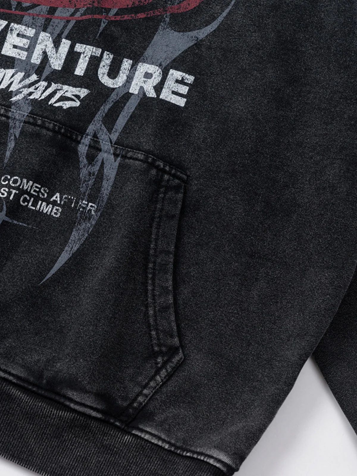 ADVENTURE - Oversized Print Hoodie - Image 6