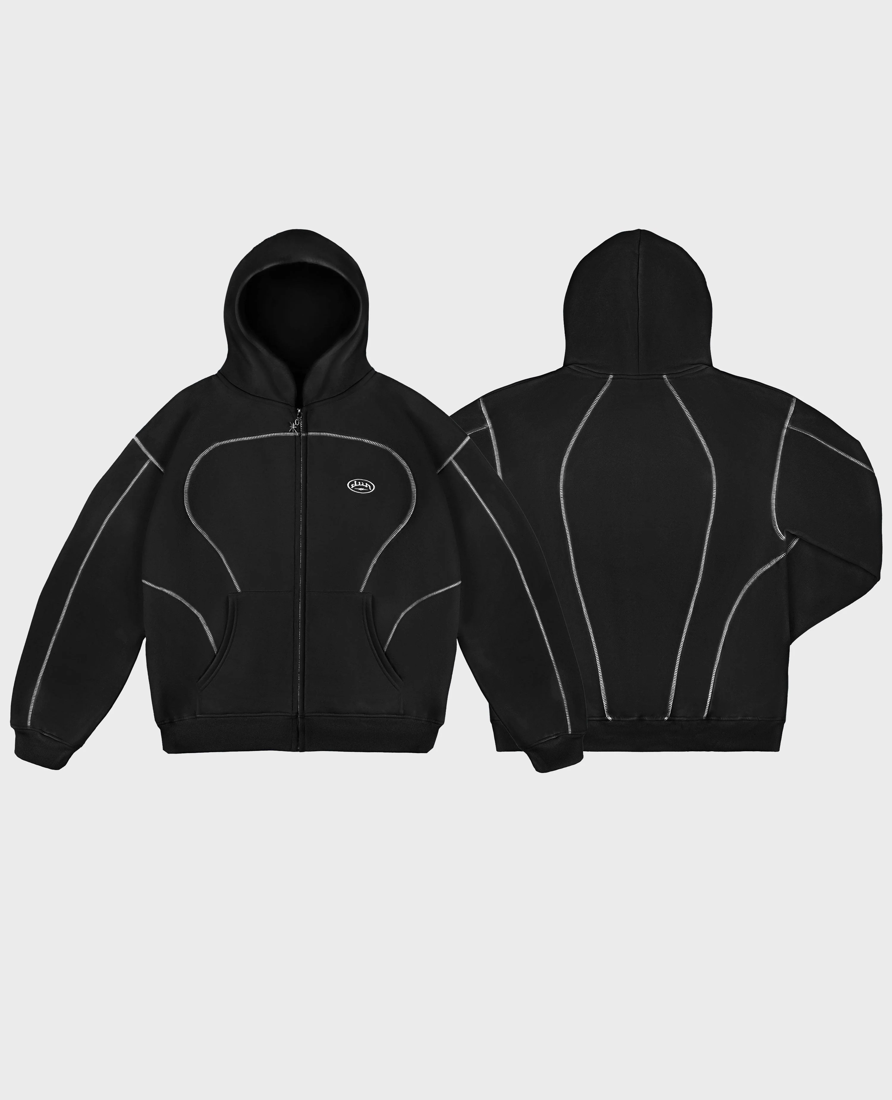 HOODIE LINE ZIP (HOODIE+JOGGER) - Image 2
