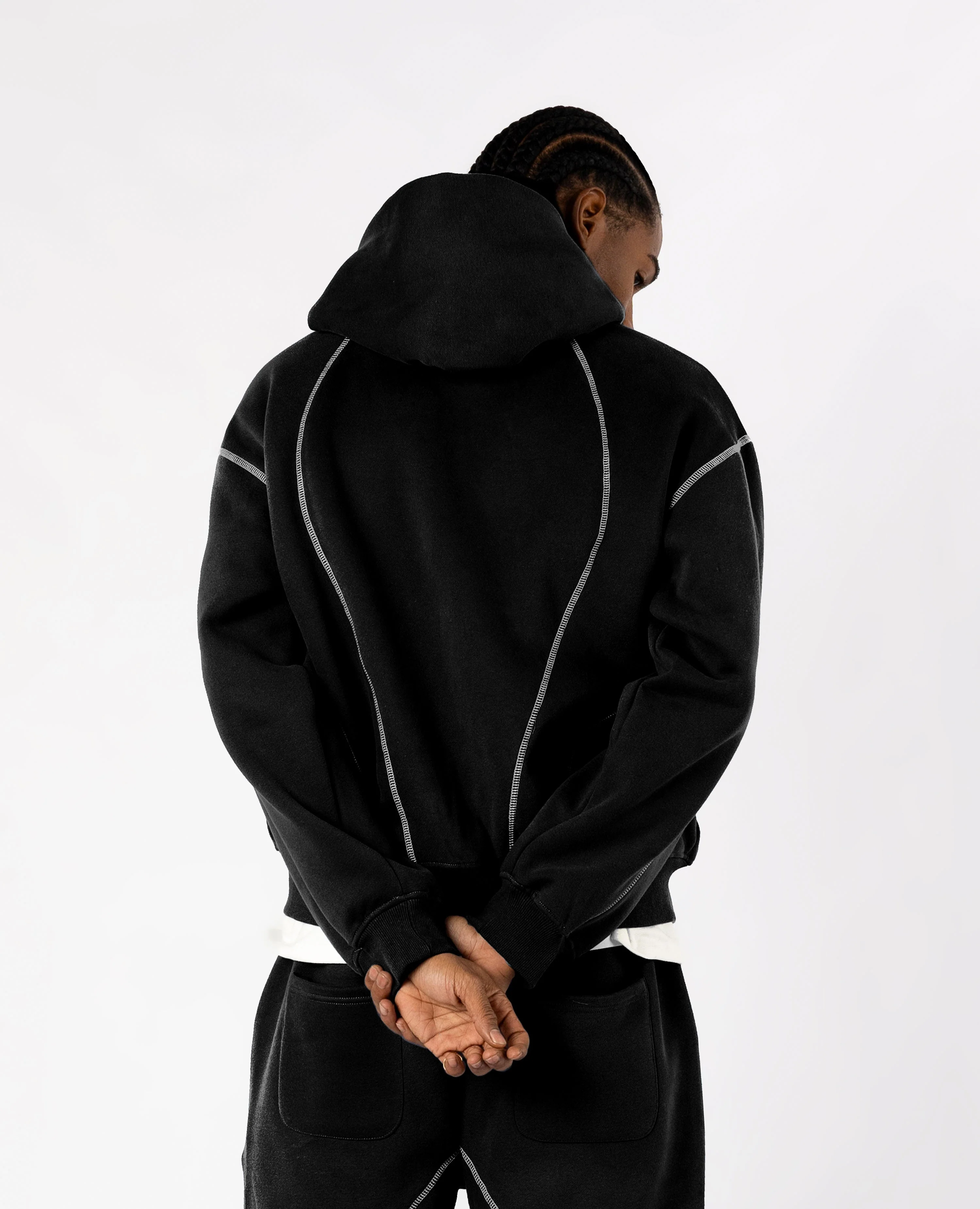 HOODIE LINE ZIP (HOODIE+JOGGER) - Image 4