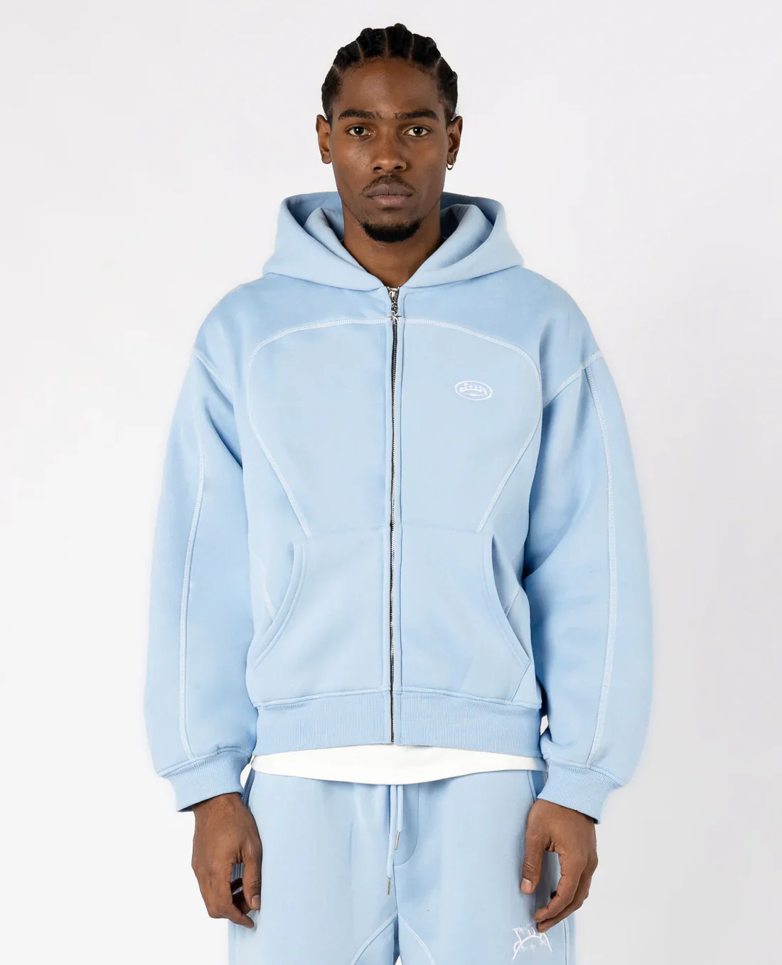 HOODIE LINE ZIP (HOODIE+JOGGER) - Image 7