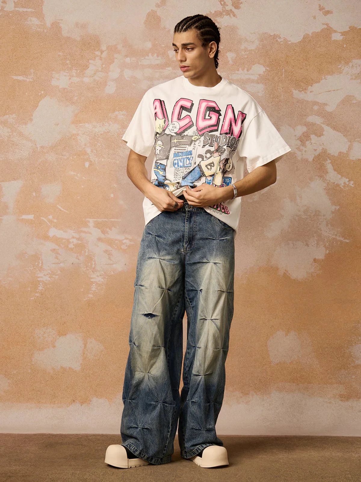 Bold Streetwear Design Graphic T-Shirt - Image 4