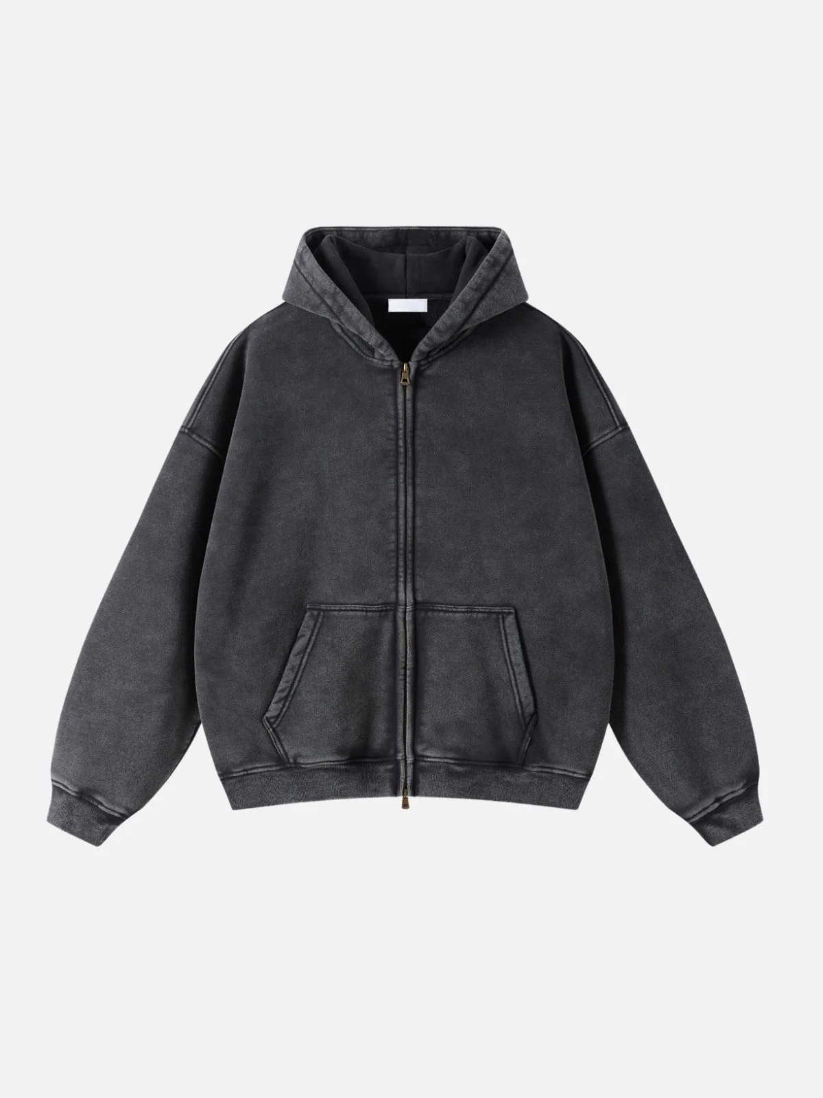 COMFY -  Premium Oversized Zip Up Hoodie - Image 3