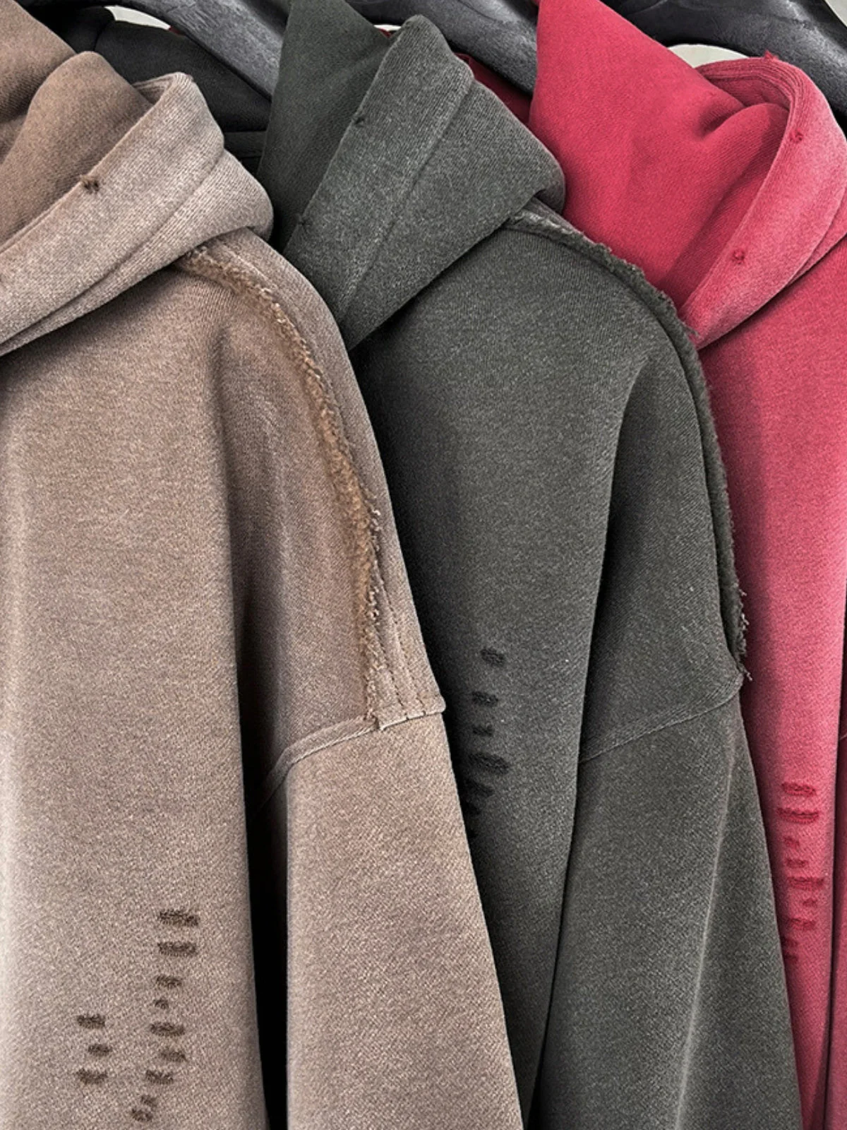 DESTROYLI - Premium Oversized Basic Zip Up Hoodie - Image 7