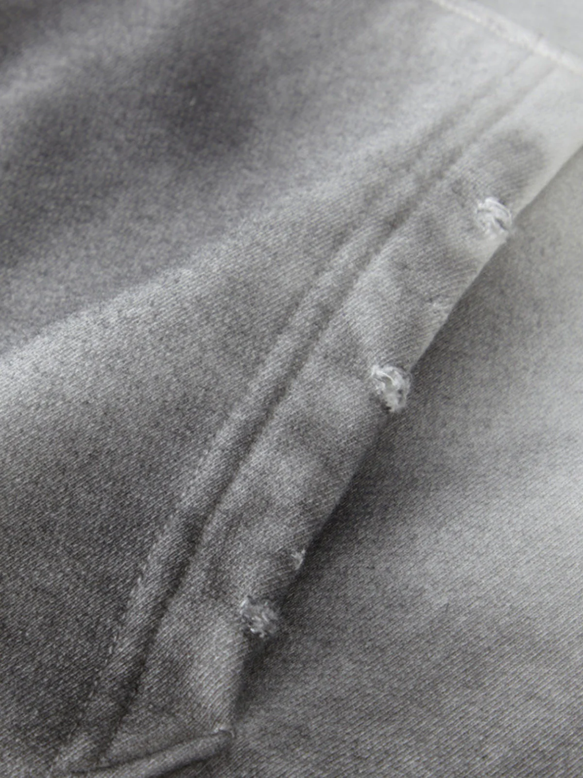 DYED - Cropped Premium Zip Up Hoodie - Image 3