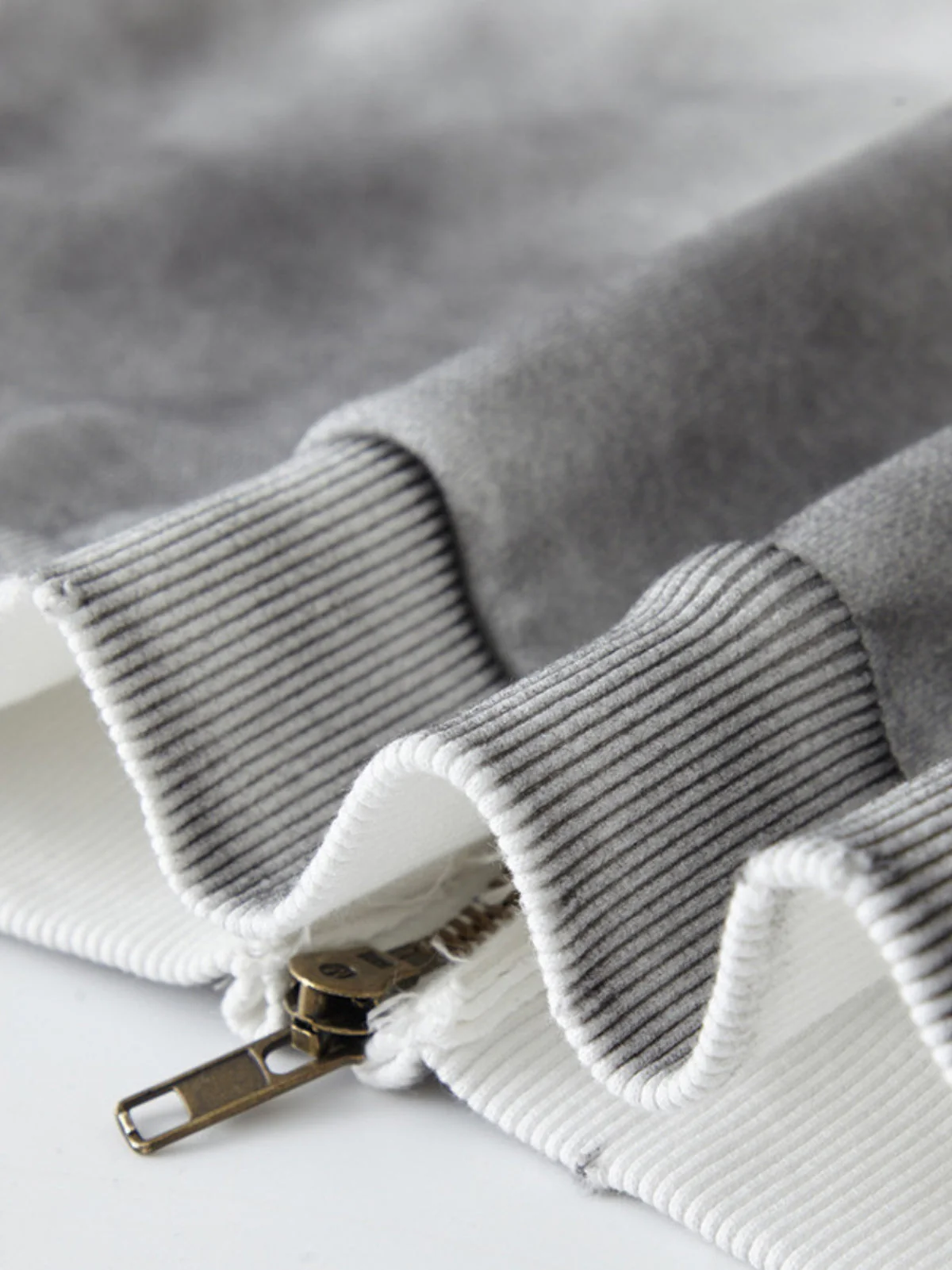 DYED - Cropped Premium Zip Up Hoodie - Image 6