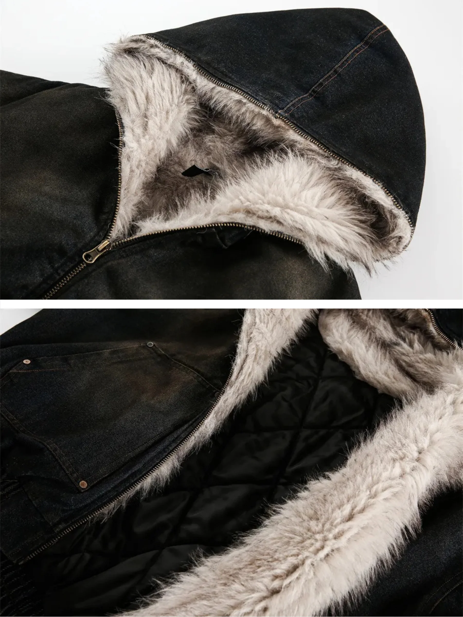 LUNARA® - Denim Basic Jacket - Image 7