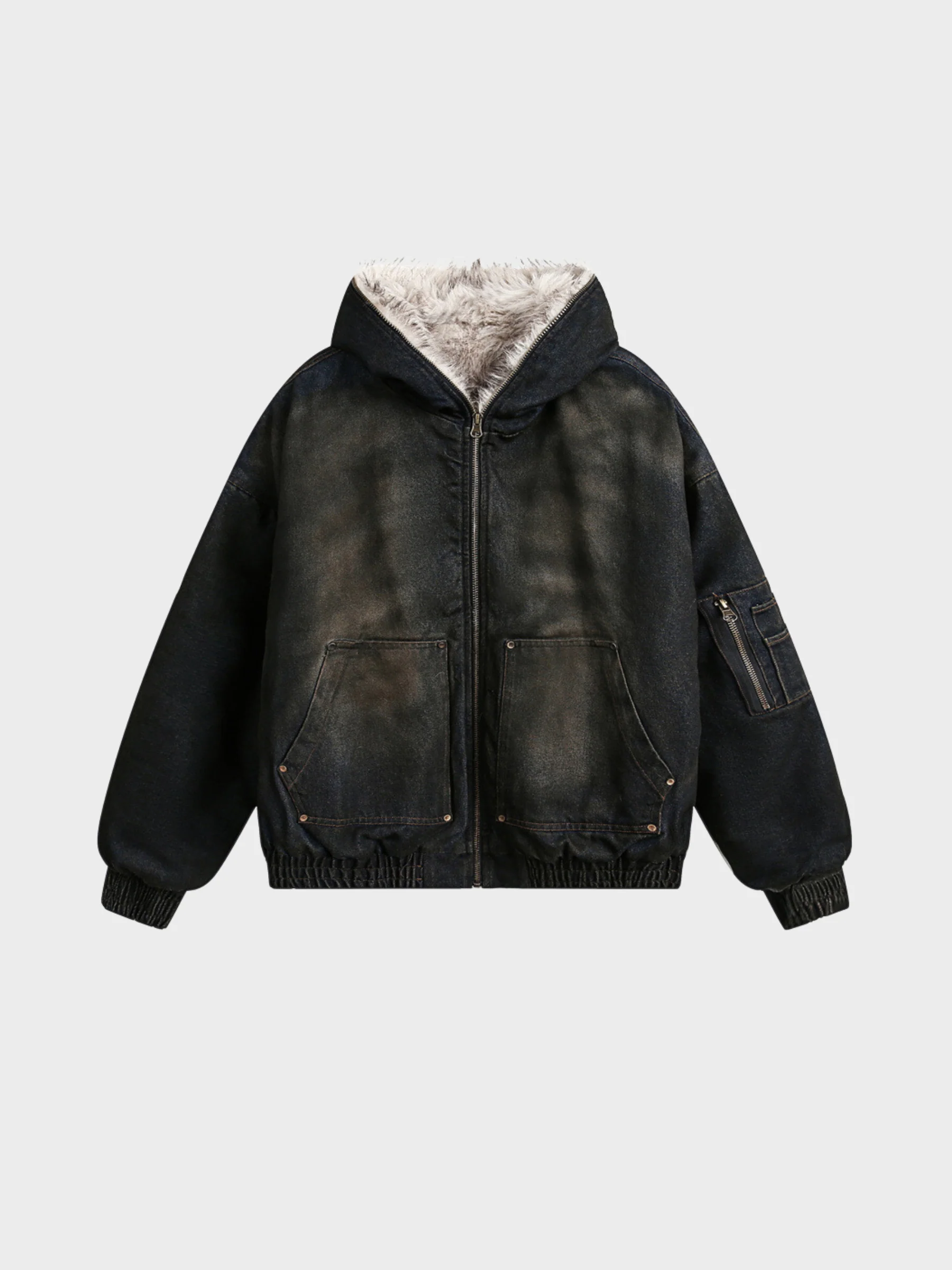 LUNARA® - Denim Basic Jacket - Image 9