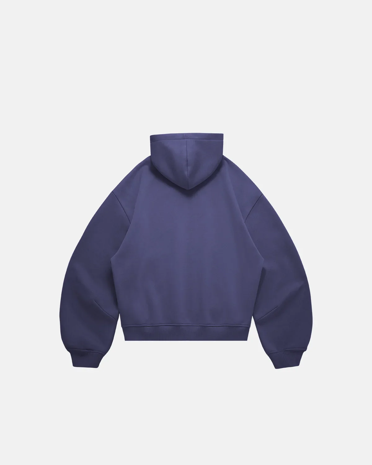 High Collar Fleece Double Zip-Up Hoodies - Image 14