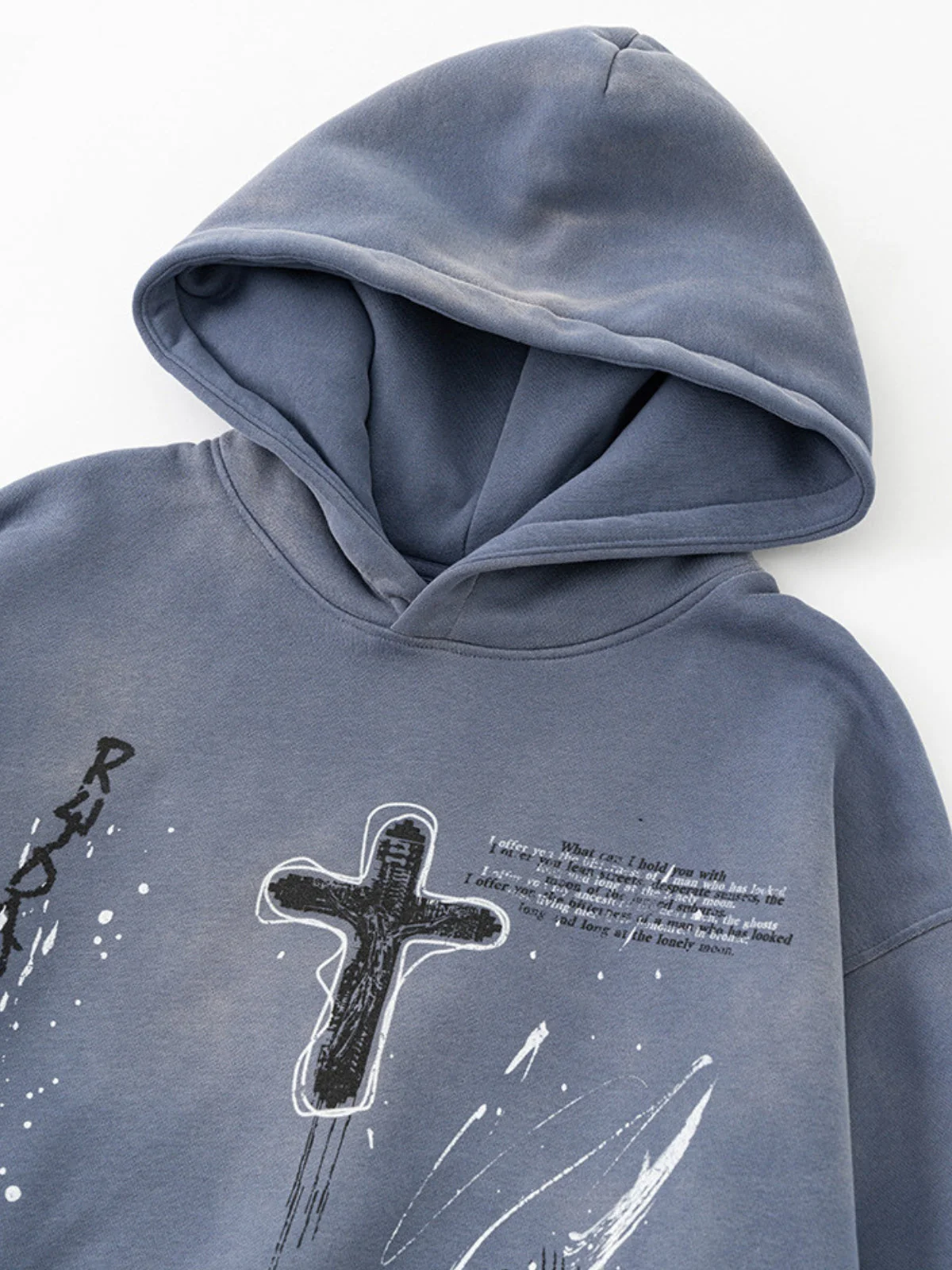 KRISS CROSS - Oversized Print Hoodie - Image 4