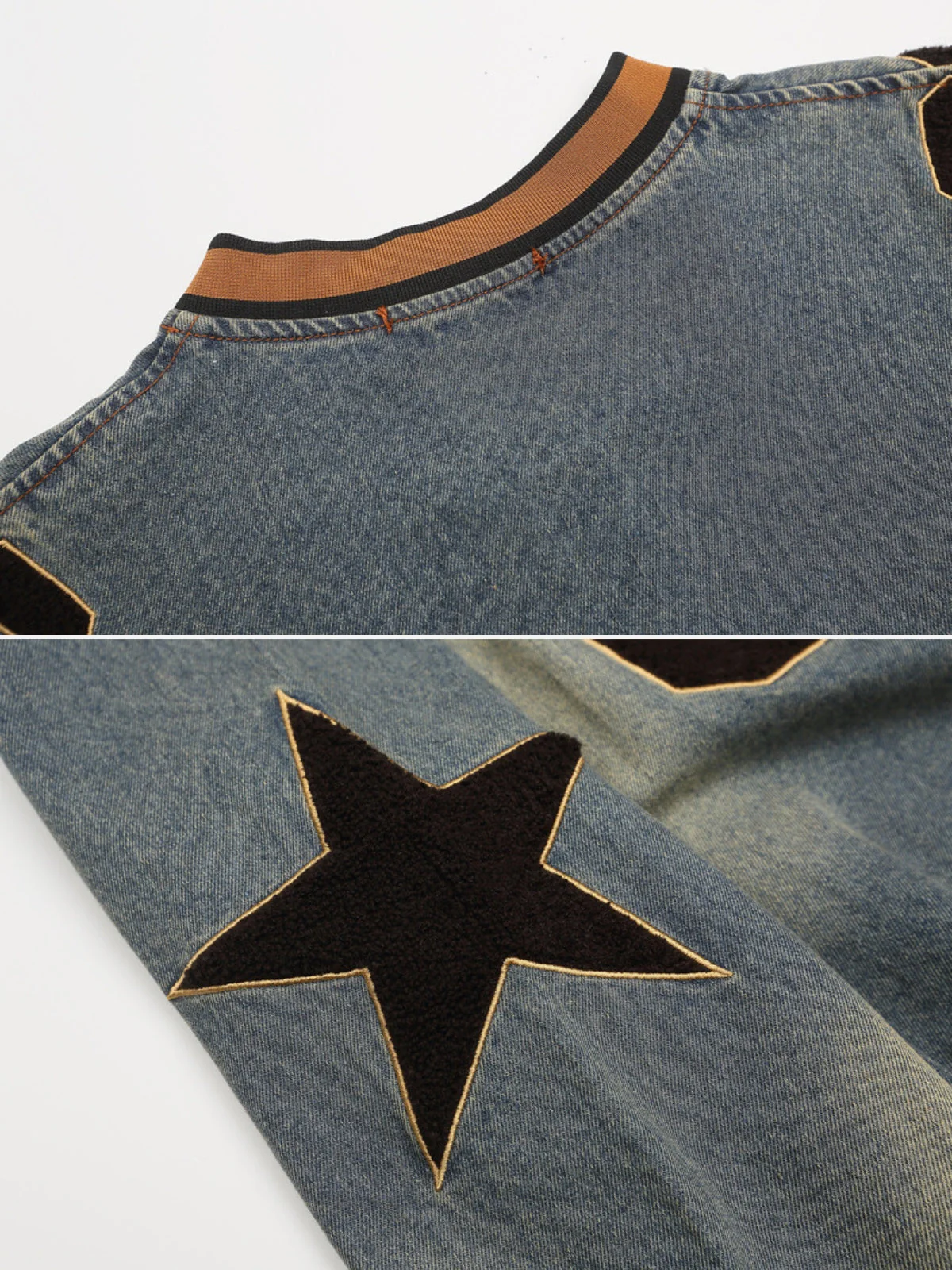 MAFFAERROR - Oversized Embroidered Crewneck Jersey - Image 4
