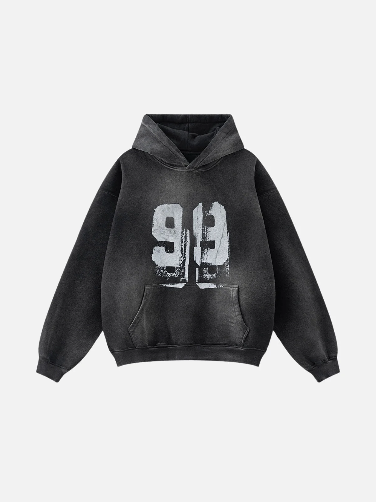 NINETY9 - Oversized Graphic Hoodie - Image 3
