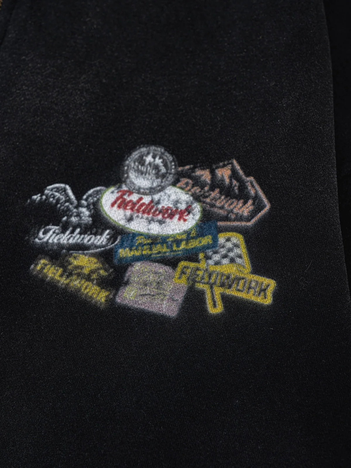 PATCHRACE - Oversized Graphic Zip Up Hoodie - Image 6