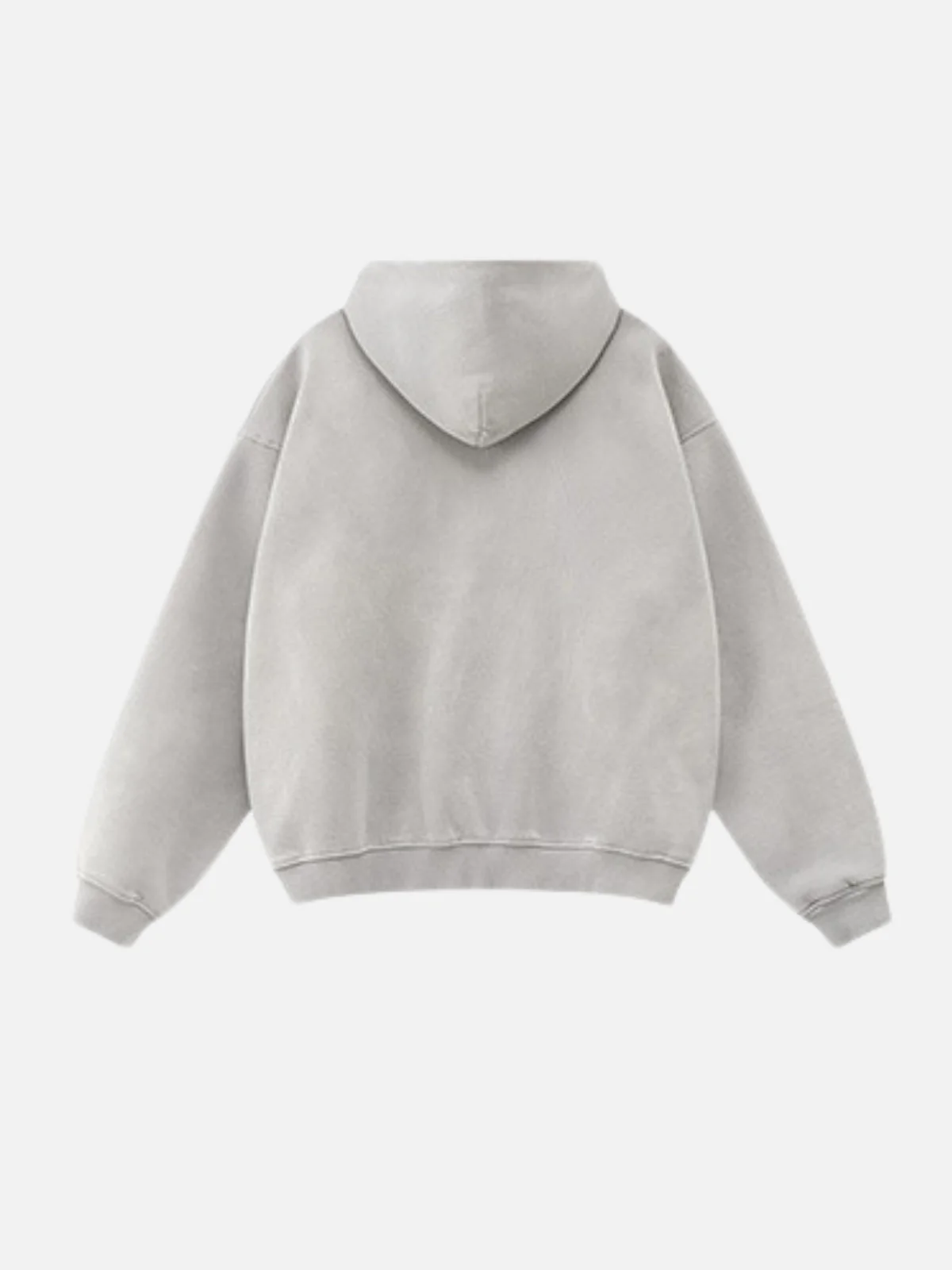 POTENTIAL - Oversized Print Zip Up Hoodie - Image 4