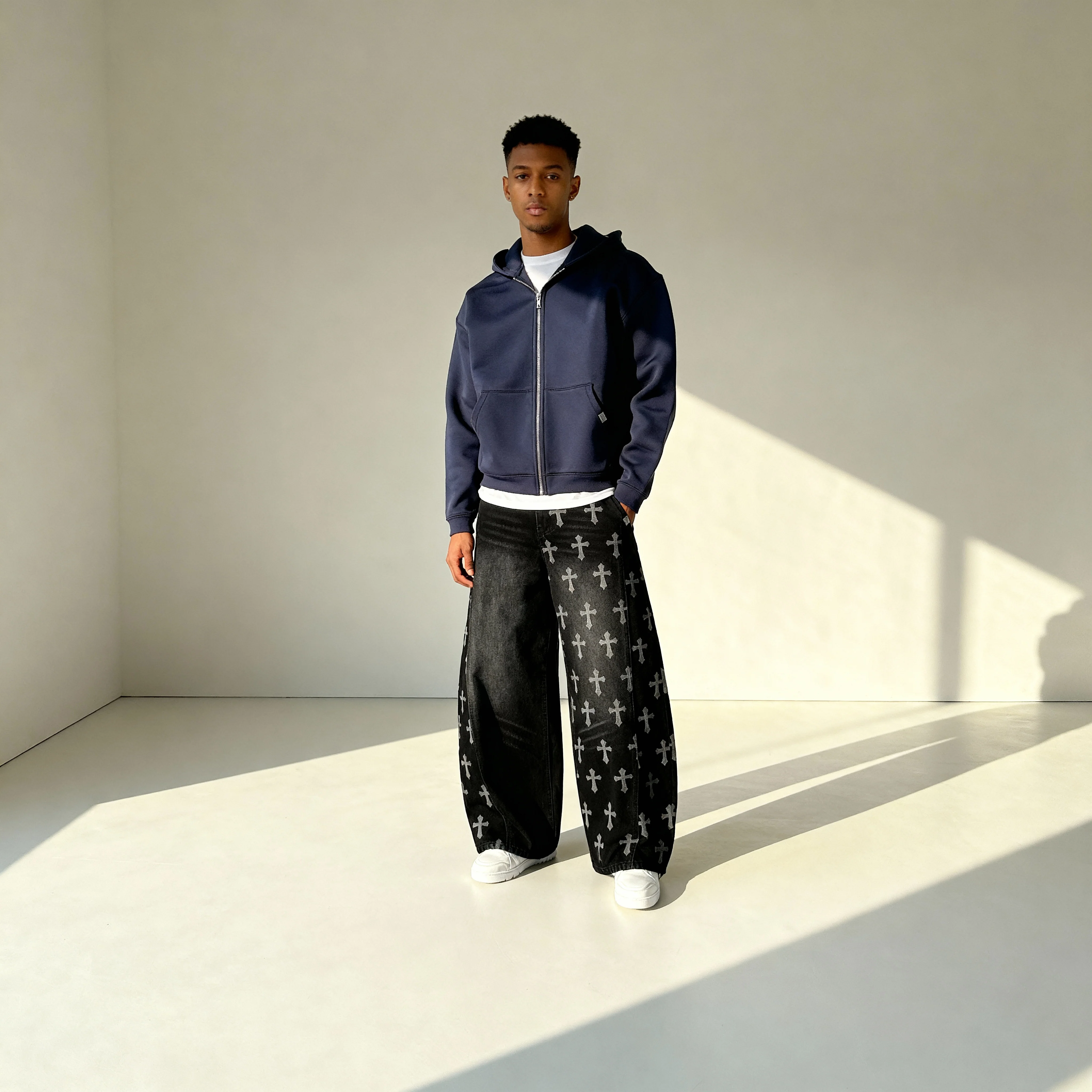 Lunara® Saintry Cross Jeans - Image 3