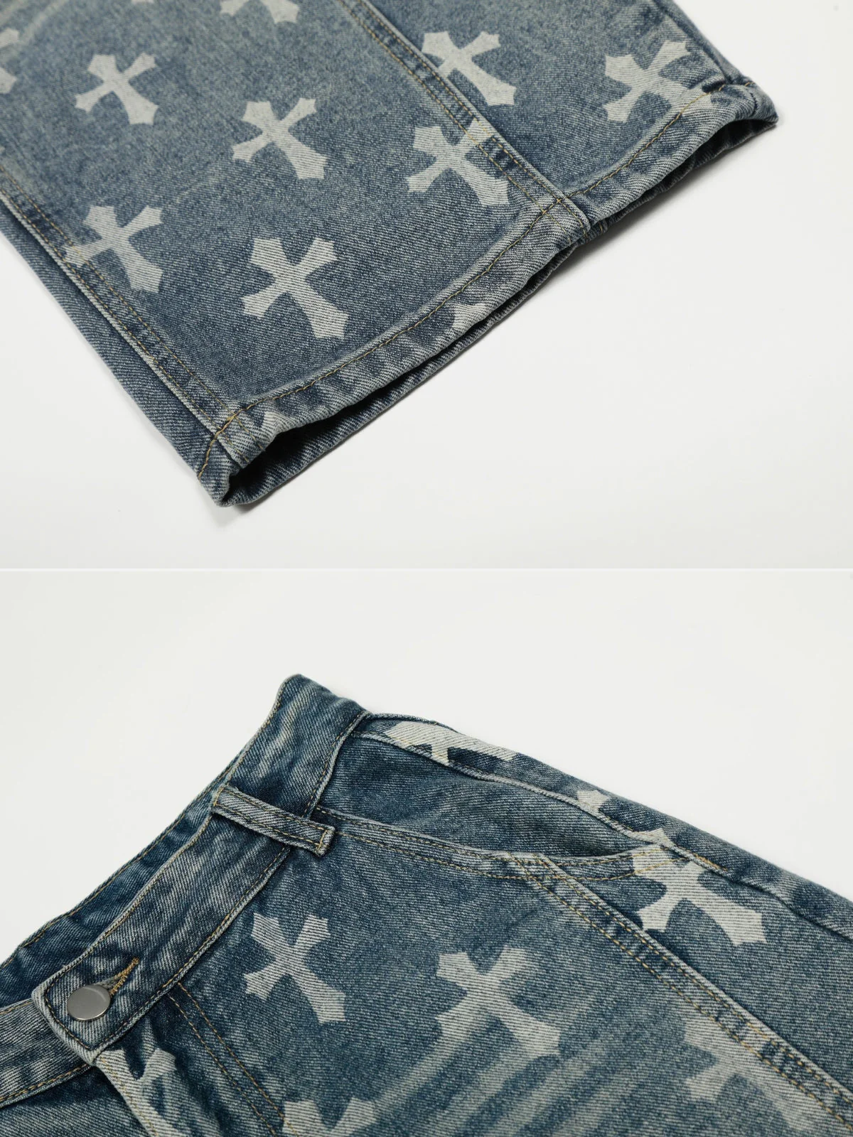 Lunara® Saintry Cross Jeans - Image 8