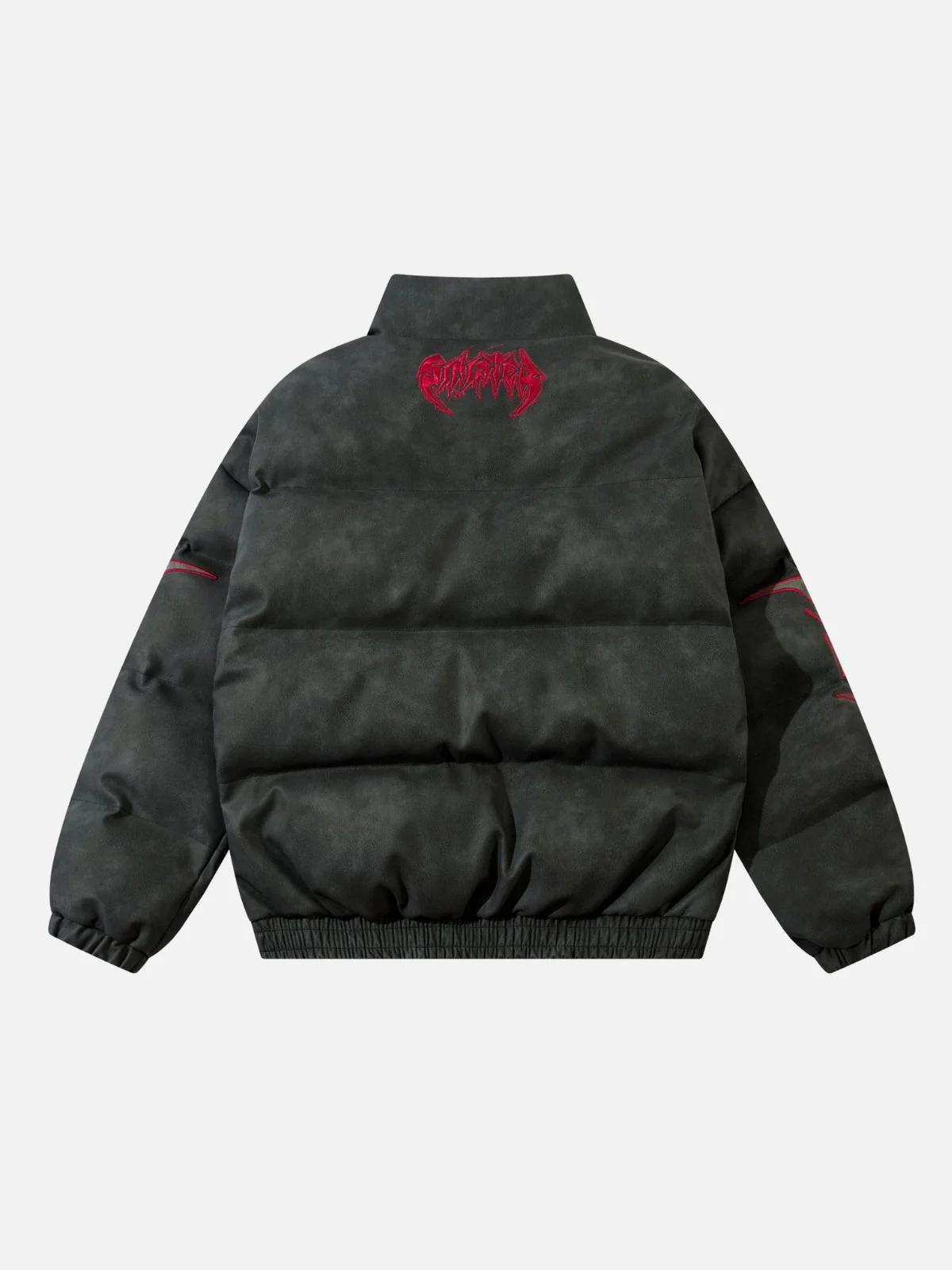 SINISTER - Puffer Embroidered Jacket - Image 4