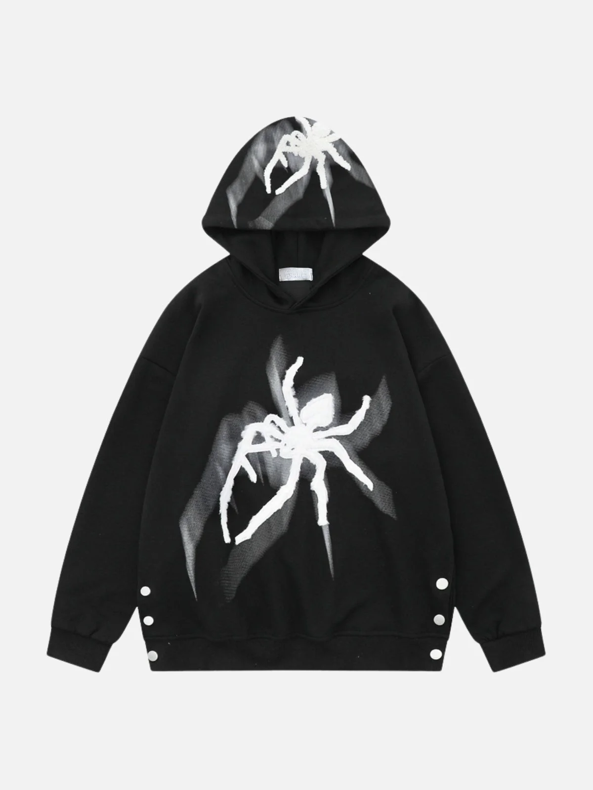 SPIDEROUS - Oversized Embroidered Hoodie - Image 2