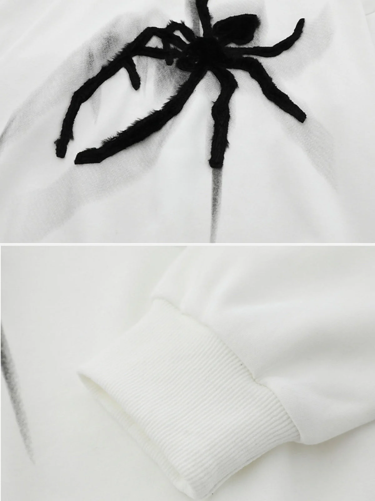 SPIDEROUS - Oversized Embroidered Hoodie - Image 4