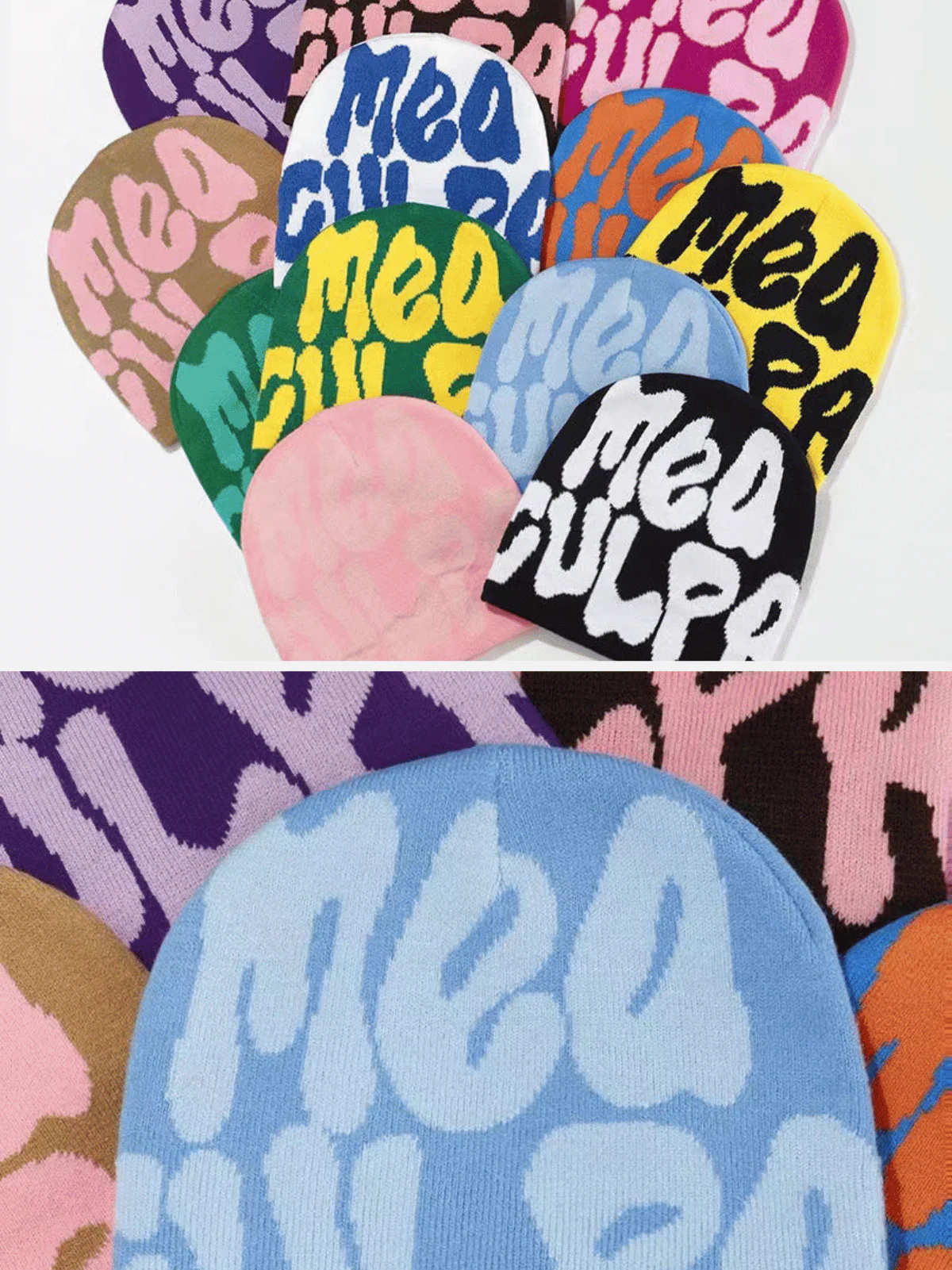 MEA CULPA - Graphic Beanie - Image 12